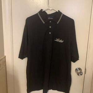 Mens black Lucchese polo. Size M.